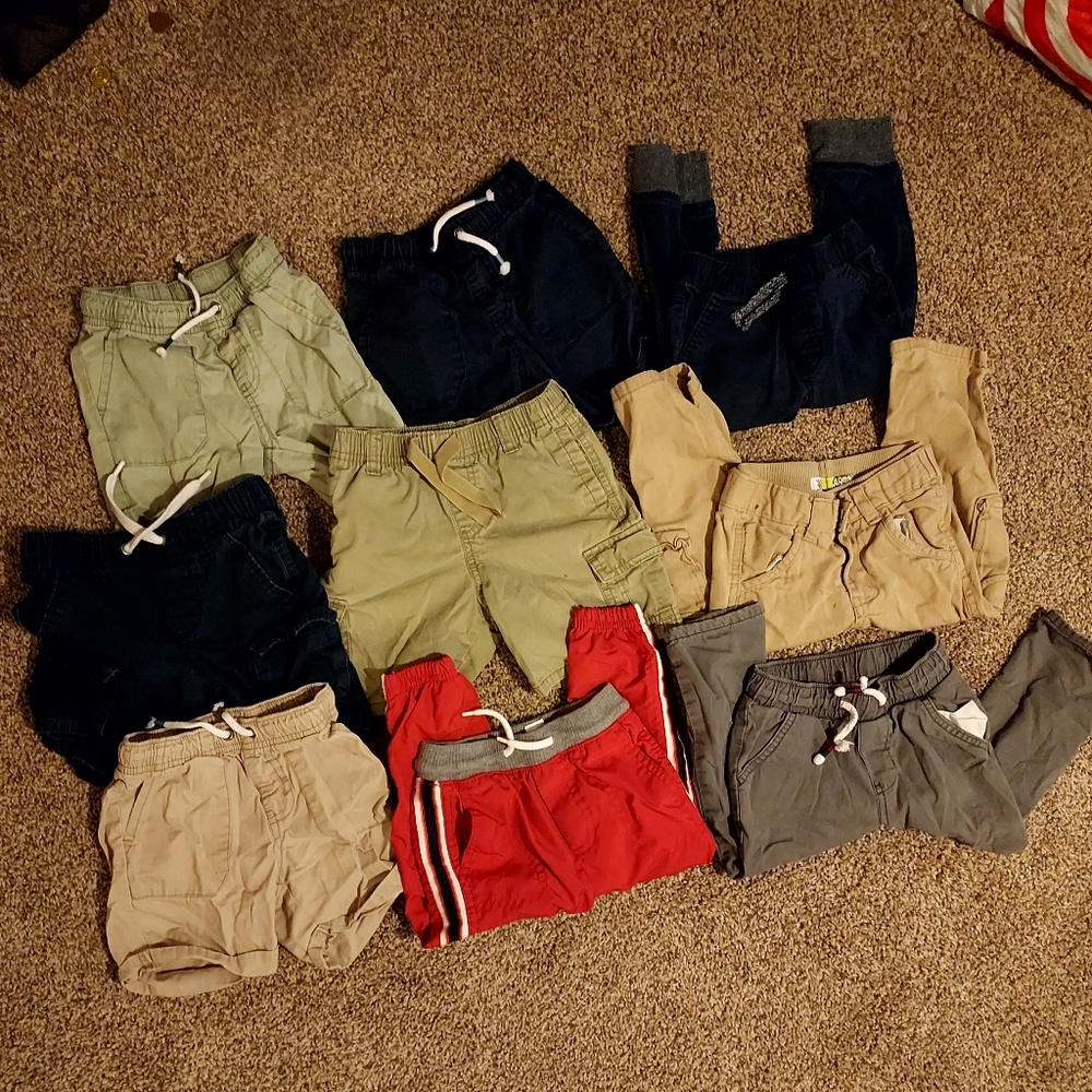 2T Lot of Boy shorts/pants